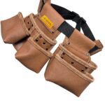 Multipurpose Palaska-Belt Leather Tool Apron Light Brown – İkizderi