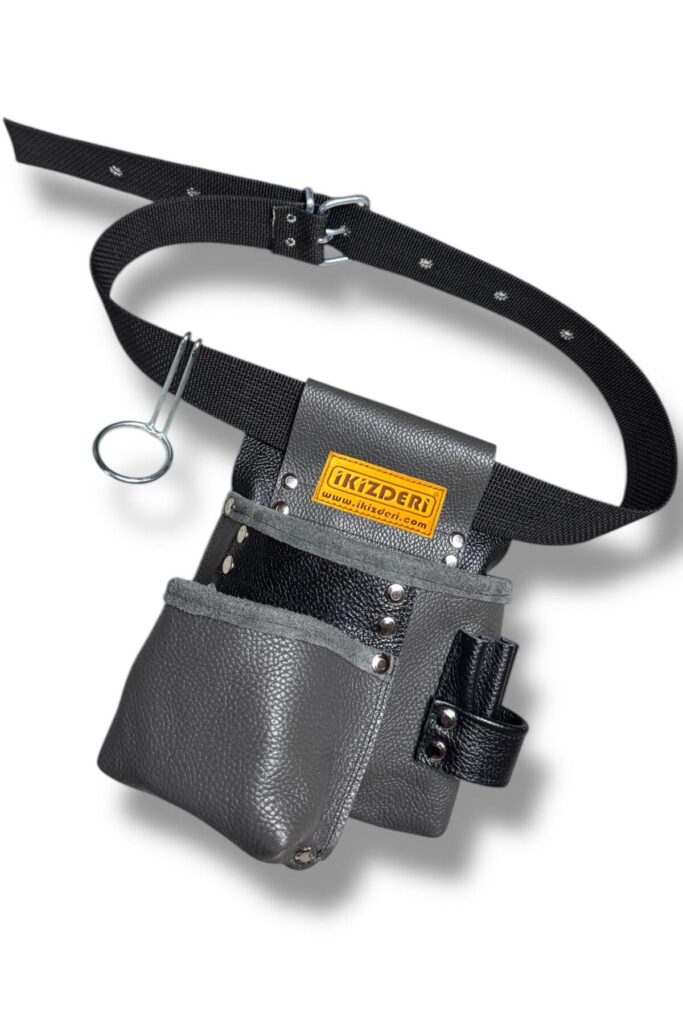 Grey leather master apron – İkizderi