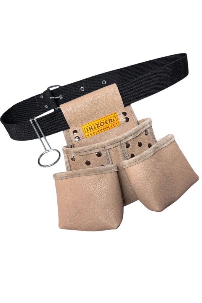 Grey multipurpose leather apron – İkizderi