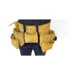 Functional 5-Pocket Genuine Leather Tool Bag – İkizderi