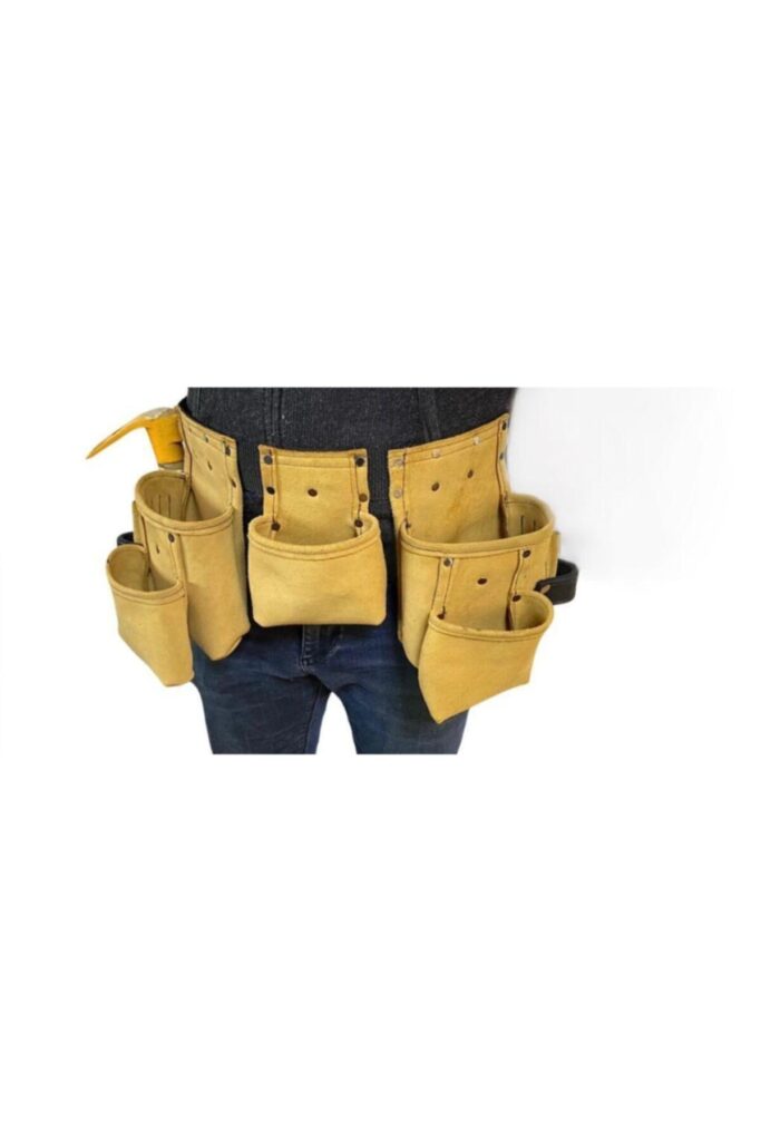5-pocket leather tool bag – İkizderi