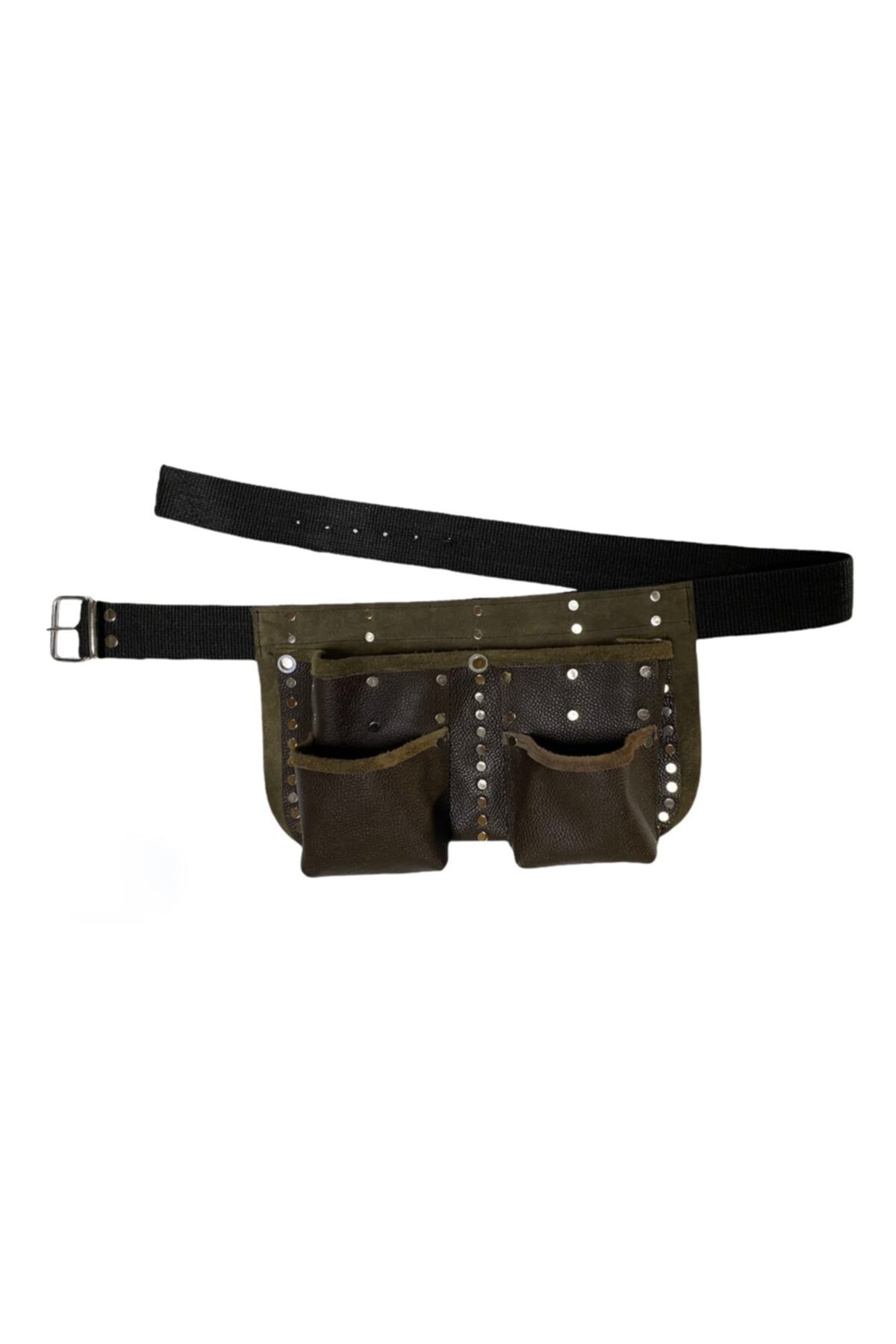 4-Pocket Palaska-Belt Leather Nail Apron – İkizderi
