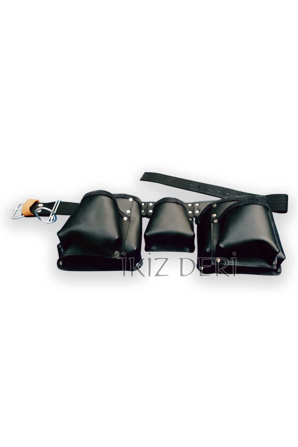 100% Genuine Leather Multi-Pocket Nail Apron – İkizderi