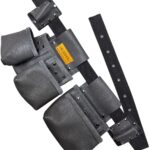 Multipurpose Waist-Type Leather Tool Apron Grey – İkizderi