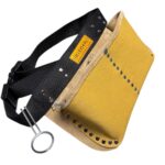 Two-Pocket Palaska-Belt Leather Nail Apron side view – İkizderi
