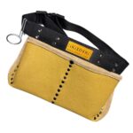 Two-Pocket Palaska-Belt Leather Nail Apron pocket detail – İkizderi